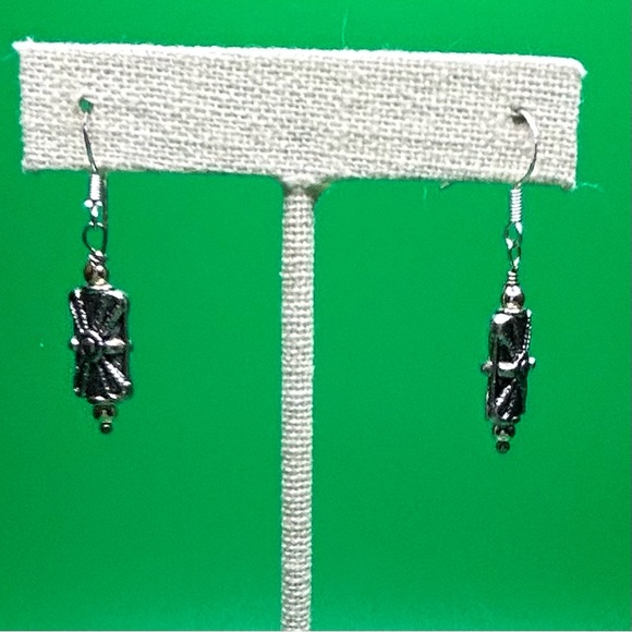 Mixed metal with Sterling Post. Artisan made - Picture 1 of 7